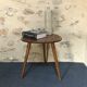 Compas foot tripod side table
