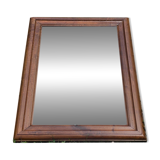 Miroir ancien en bois massif