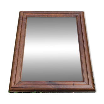 Miroir ancien en bois massif