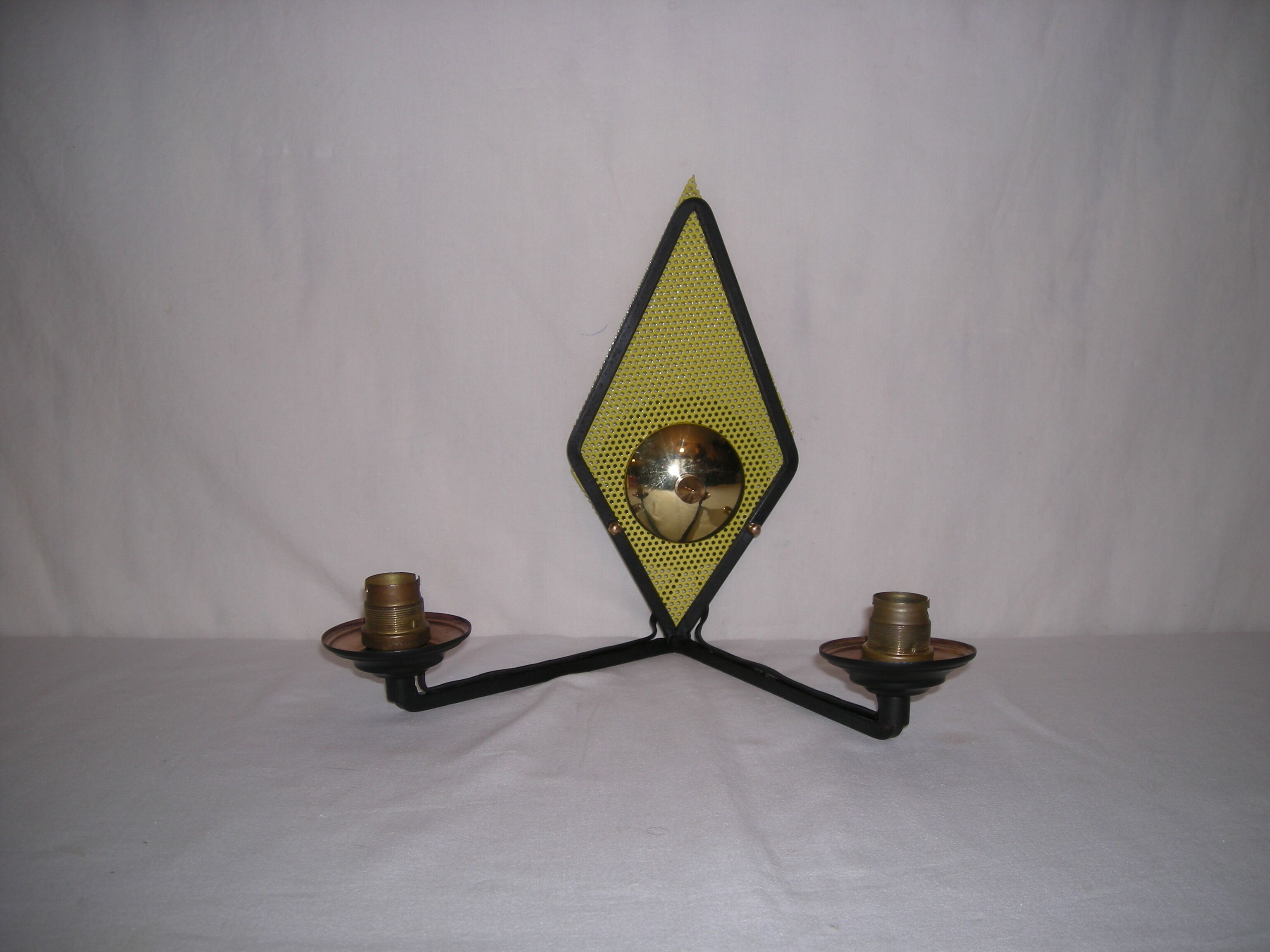 Double wall lamp from the 50s