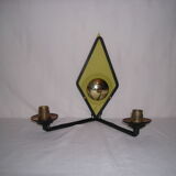 Double wall lamp from the 50s