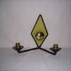 Double wall lamp from the 50s