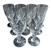 9 Verres Fréjus n°4 by Lalique France