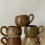 Tasses en grès