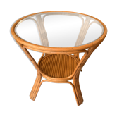 Rattan table