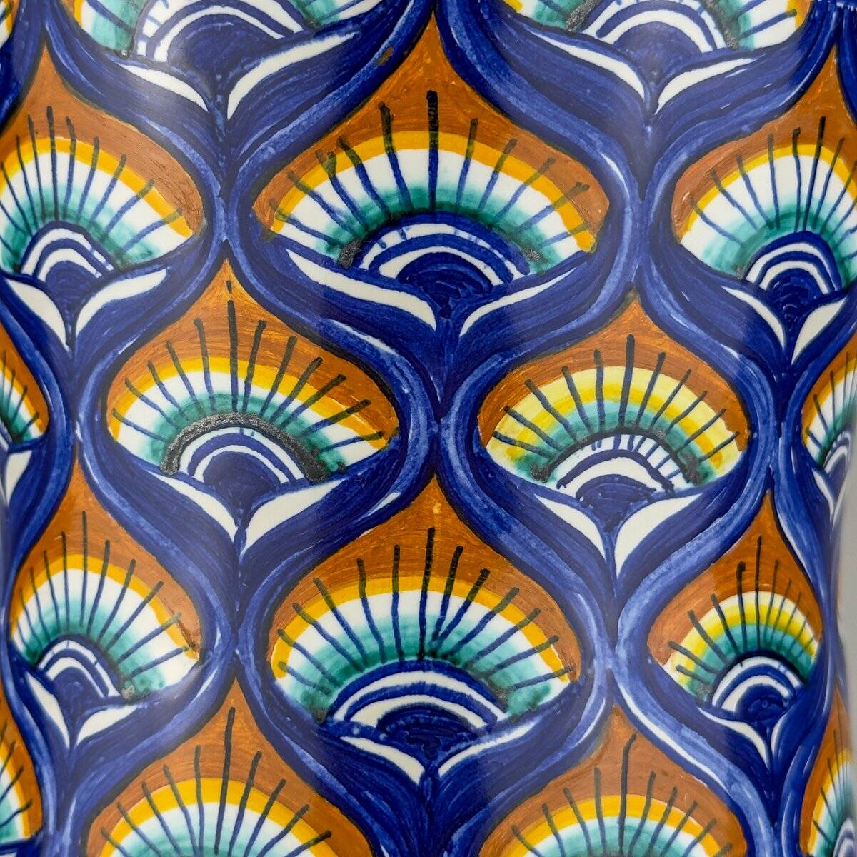 Vintage ceramic vase, Italy, 1971