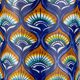 Vintage ceramic vase, Italy, 1971