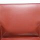 Vintage De Couro leather upholstered armchair, 1980s