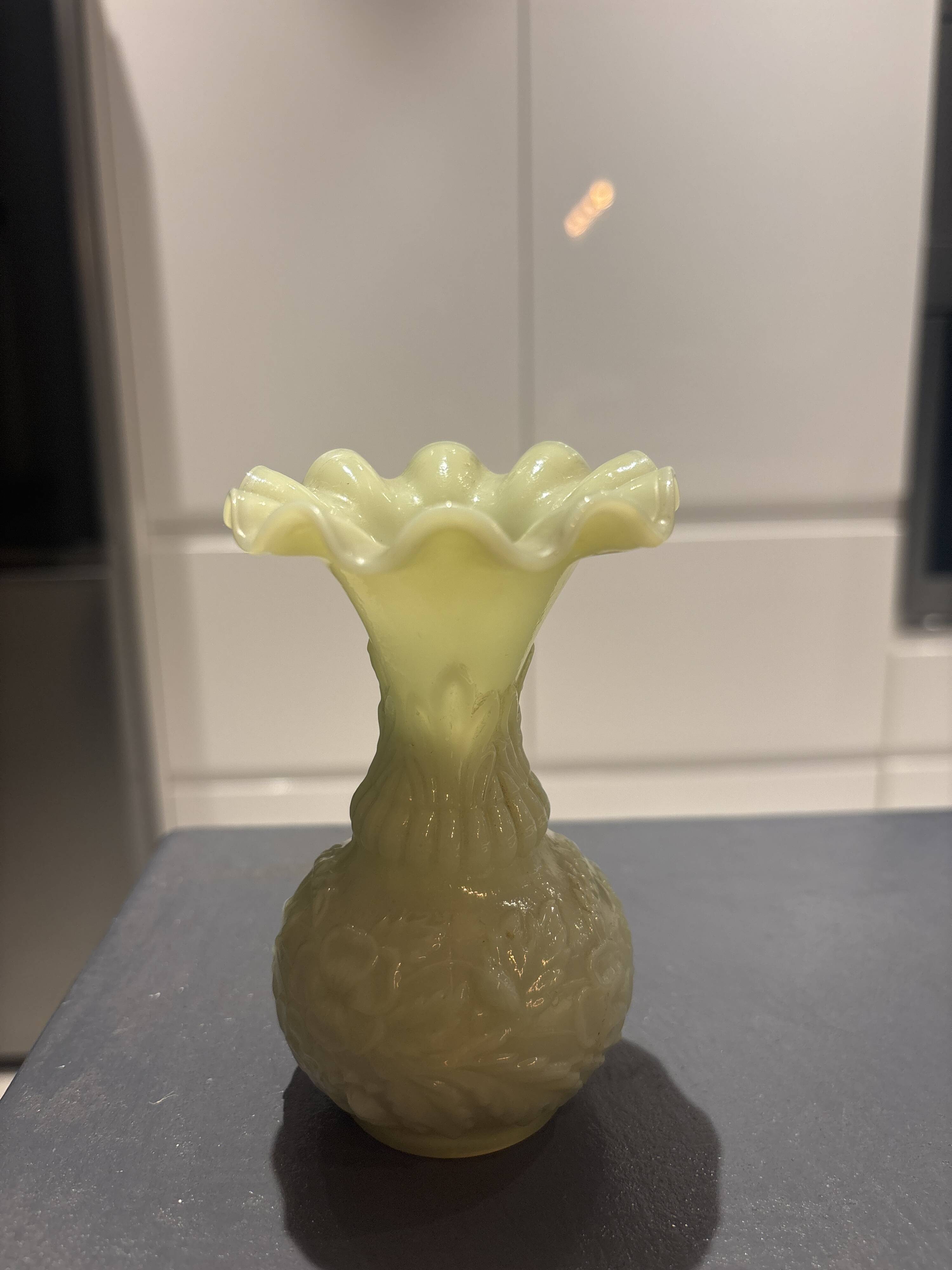 Vintage opaline vase