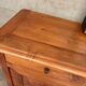 Small cherry wood sideboard in golden honey color