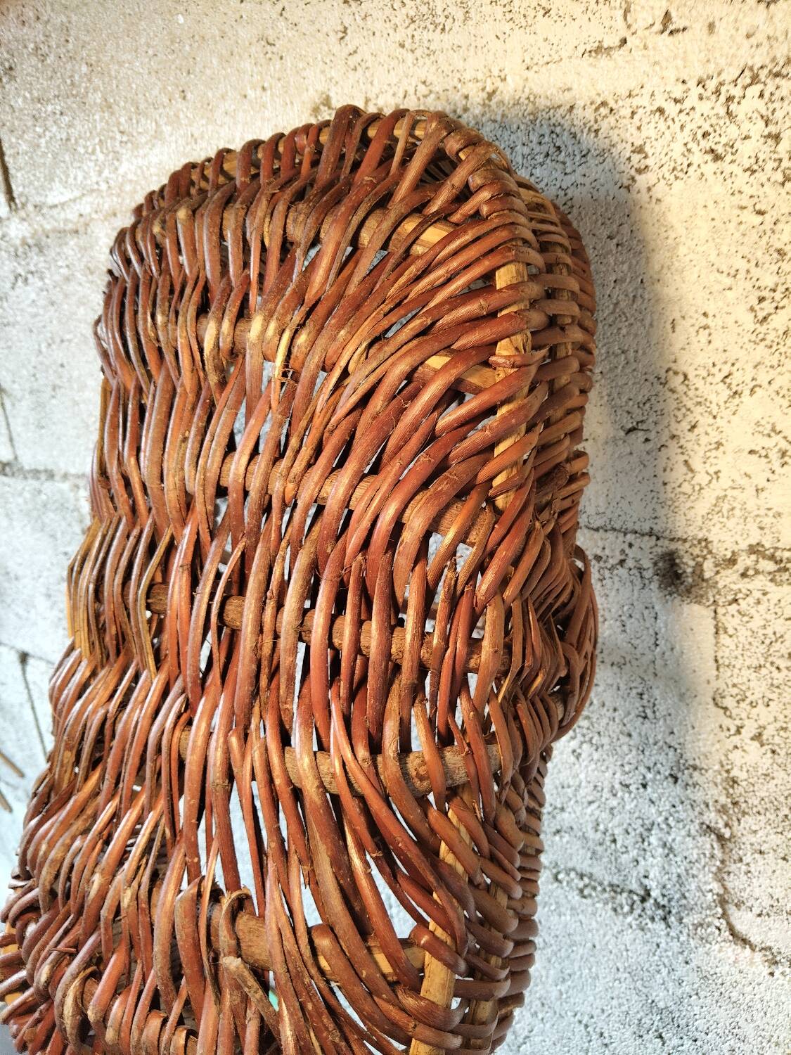 Old wicker basket – Handmade – Country house spirit