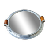 Plateau art déco miroir