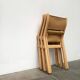 Vintage Italian folding chairs by Ilmari Tapiovaara for Olivo Italy, set of 3.