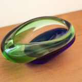 Glass ashtray by Ladislav Palecek