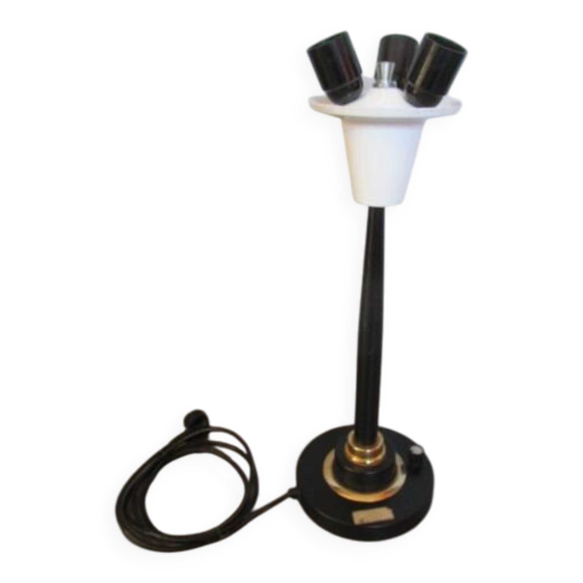 pied de lampe de bureau années 70'