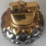 Christian dior briquet collector argenté doré