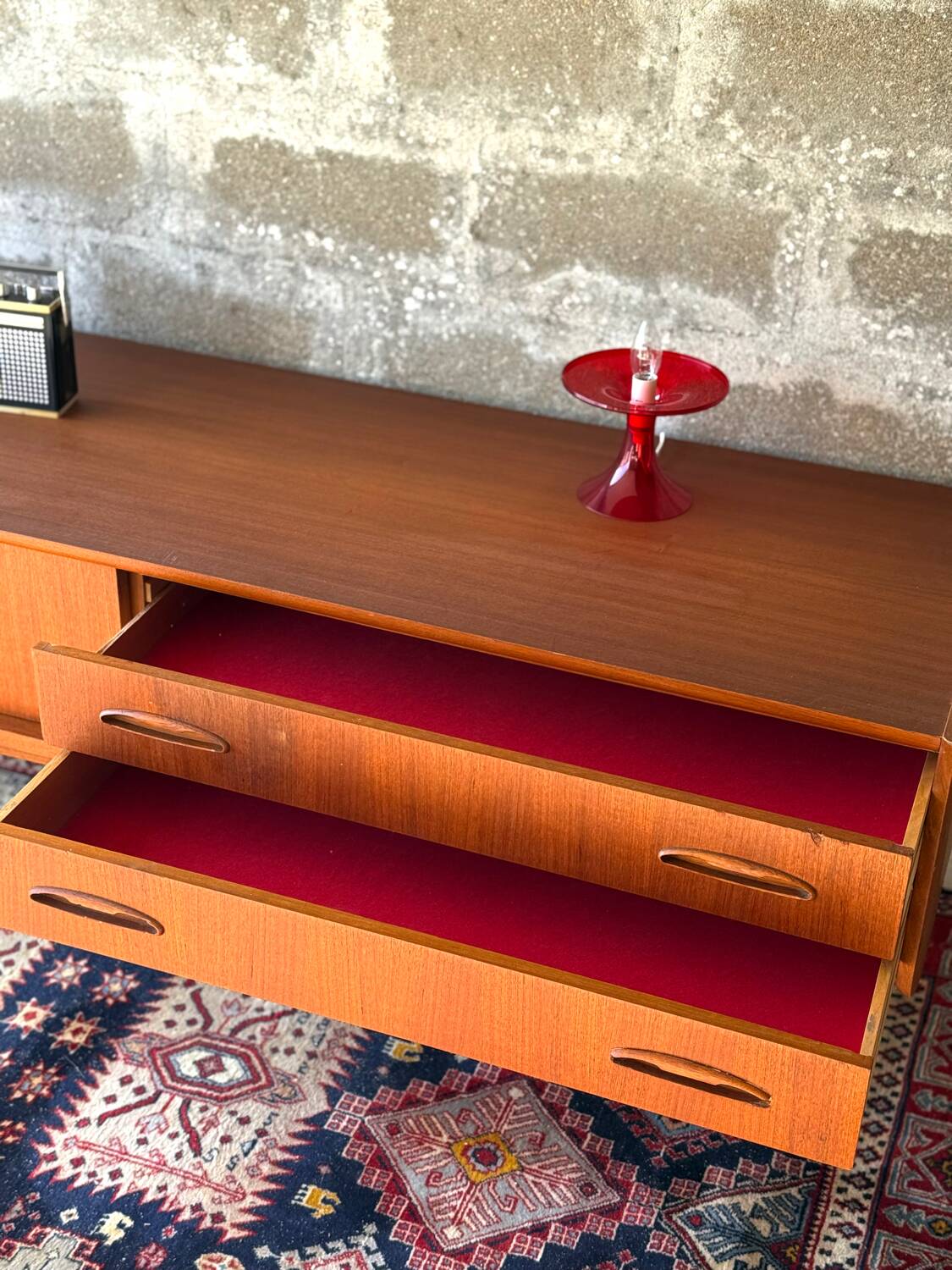 Scandinavian teak sideboard, Kofod Larsen, 1960
