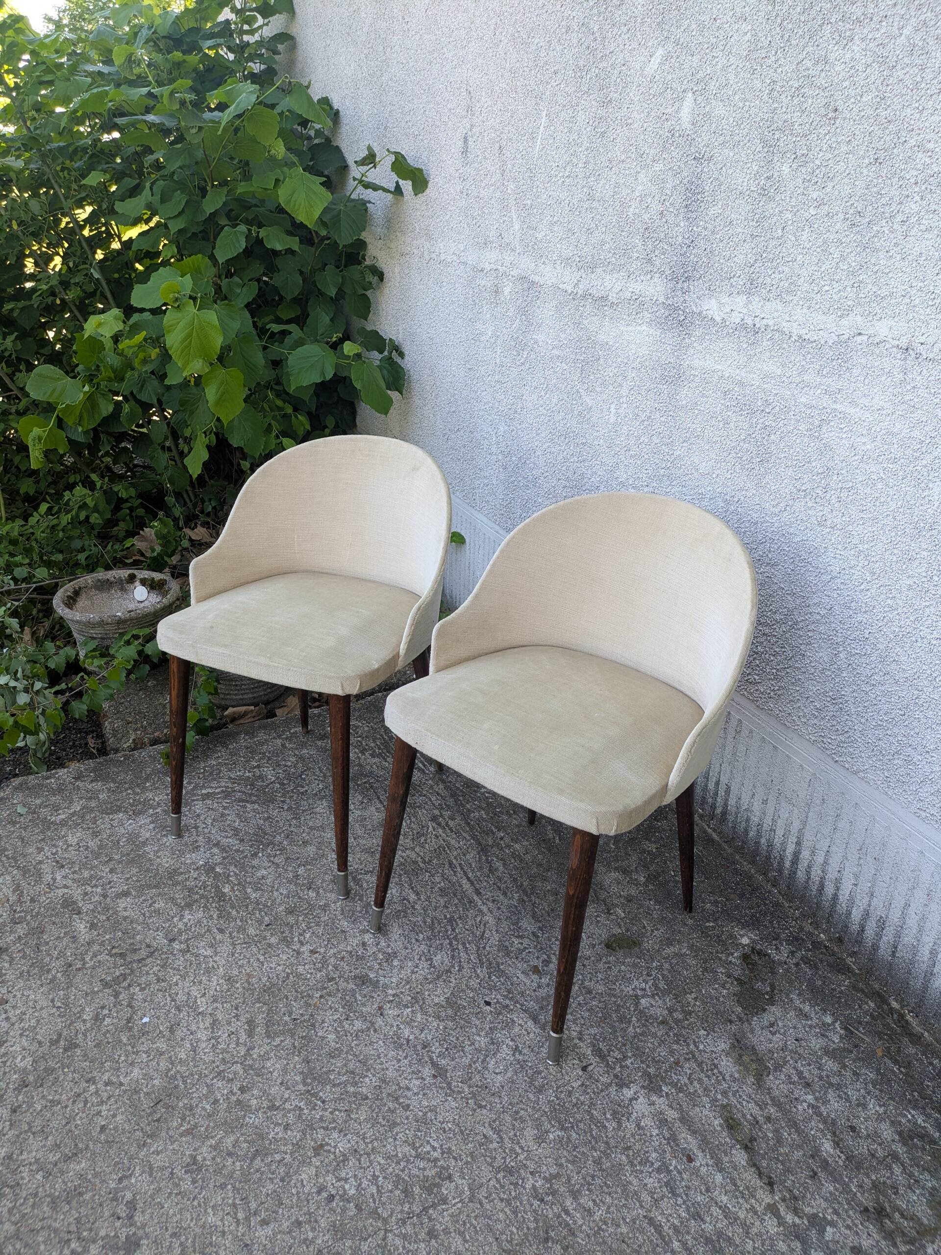 Pair of cocktail chairs