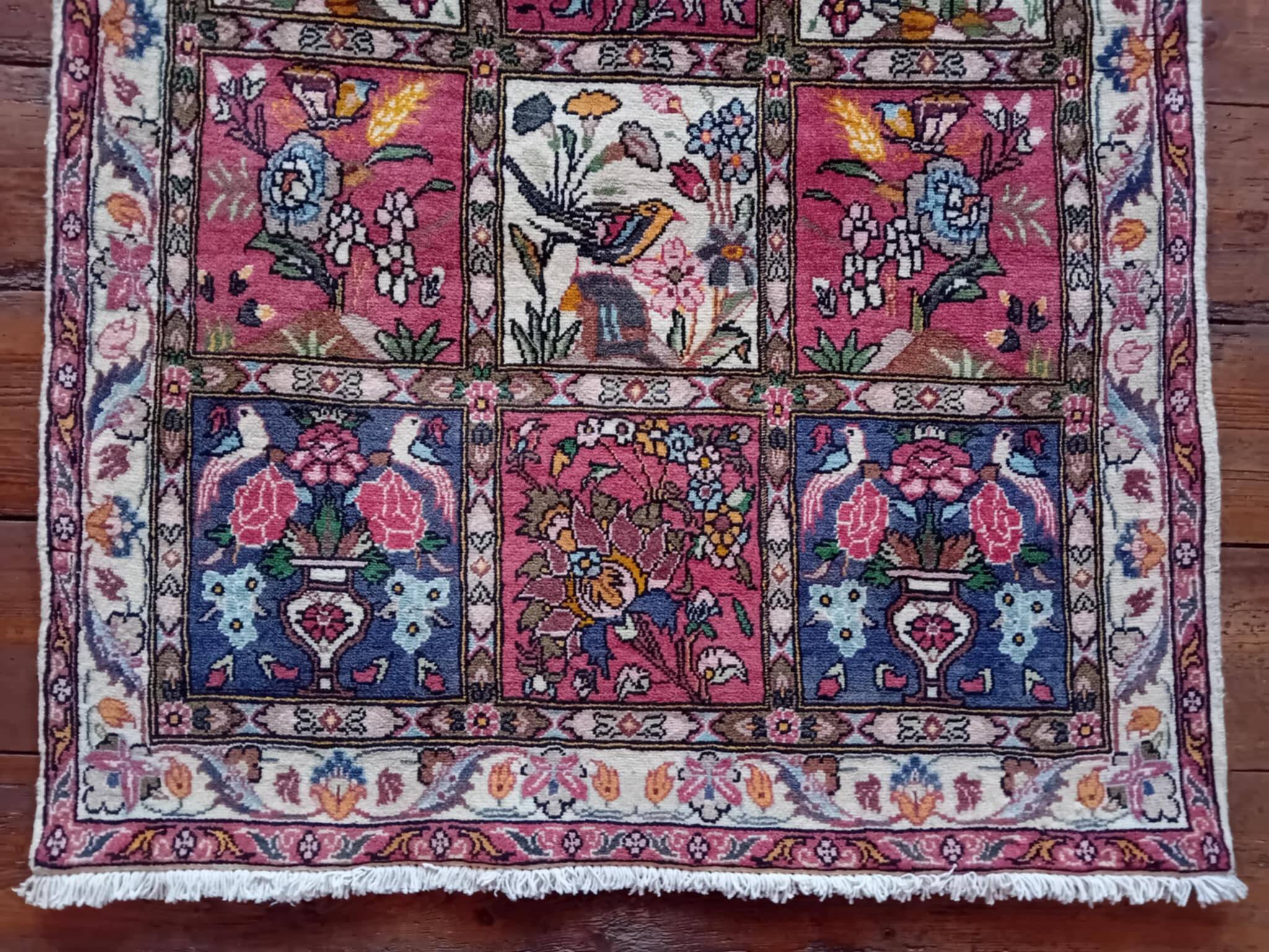 Handmade Persian Bachtiar Djahad rug 174x101cm