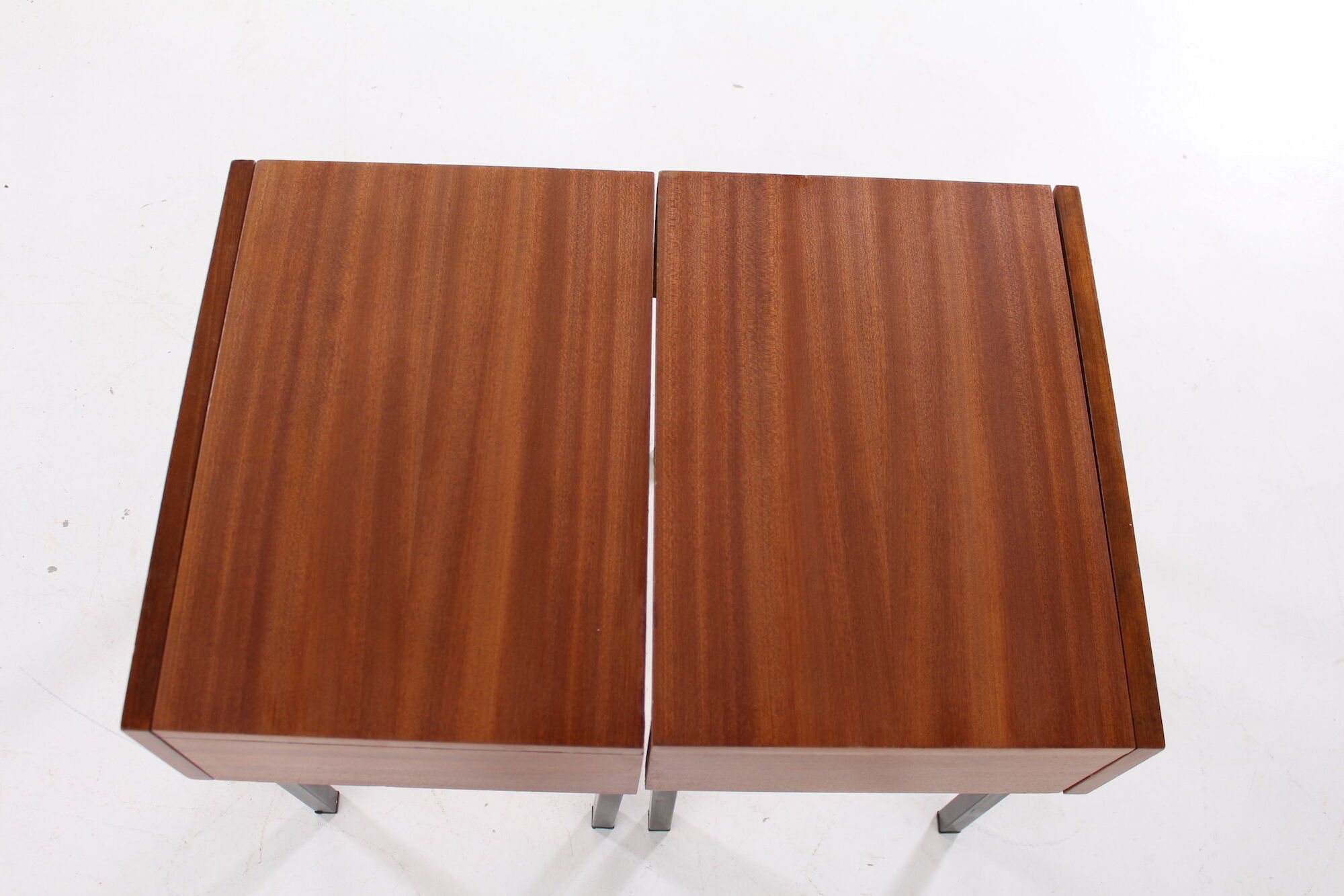 Pair of bedside tables by Pierre Guariche night tables