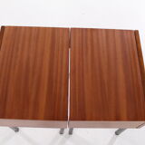 Pair of bedside tables by Pierre Guariche night tables