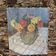 Nature morte bouquet A.L Murgier , peinture ancienne fleurs