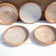 5 hollow stoneware plates Roger Jacques Saint Amand