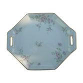 Limoges porcelain cake dish at the beginning of the 20th century