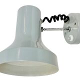 Vintage Grey Metal Wall Lamp by Josef Hurka for Napako, 1970s