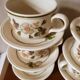 6 tasses à thé ou chocolat anglaises