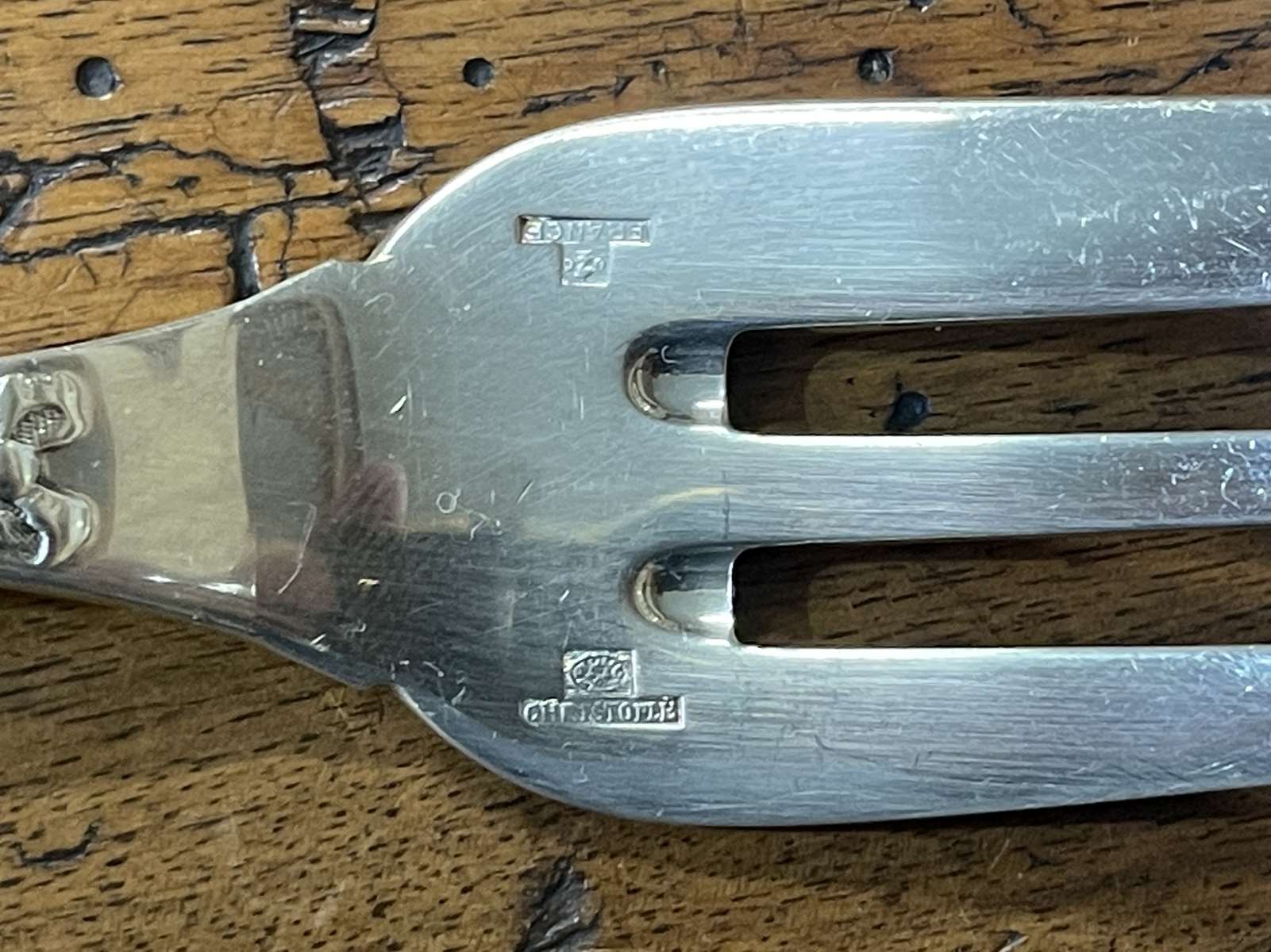 Christofle Pearl Model Fish Serving Fork