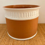 Terracotta cache-pot and slip - Maison Chaumette Paris