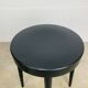Pair of black Baumann stools, 1960s