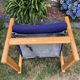 Duo de fauteuils vintage en hêtre lupton morton de john morton