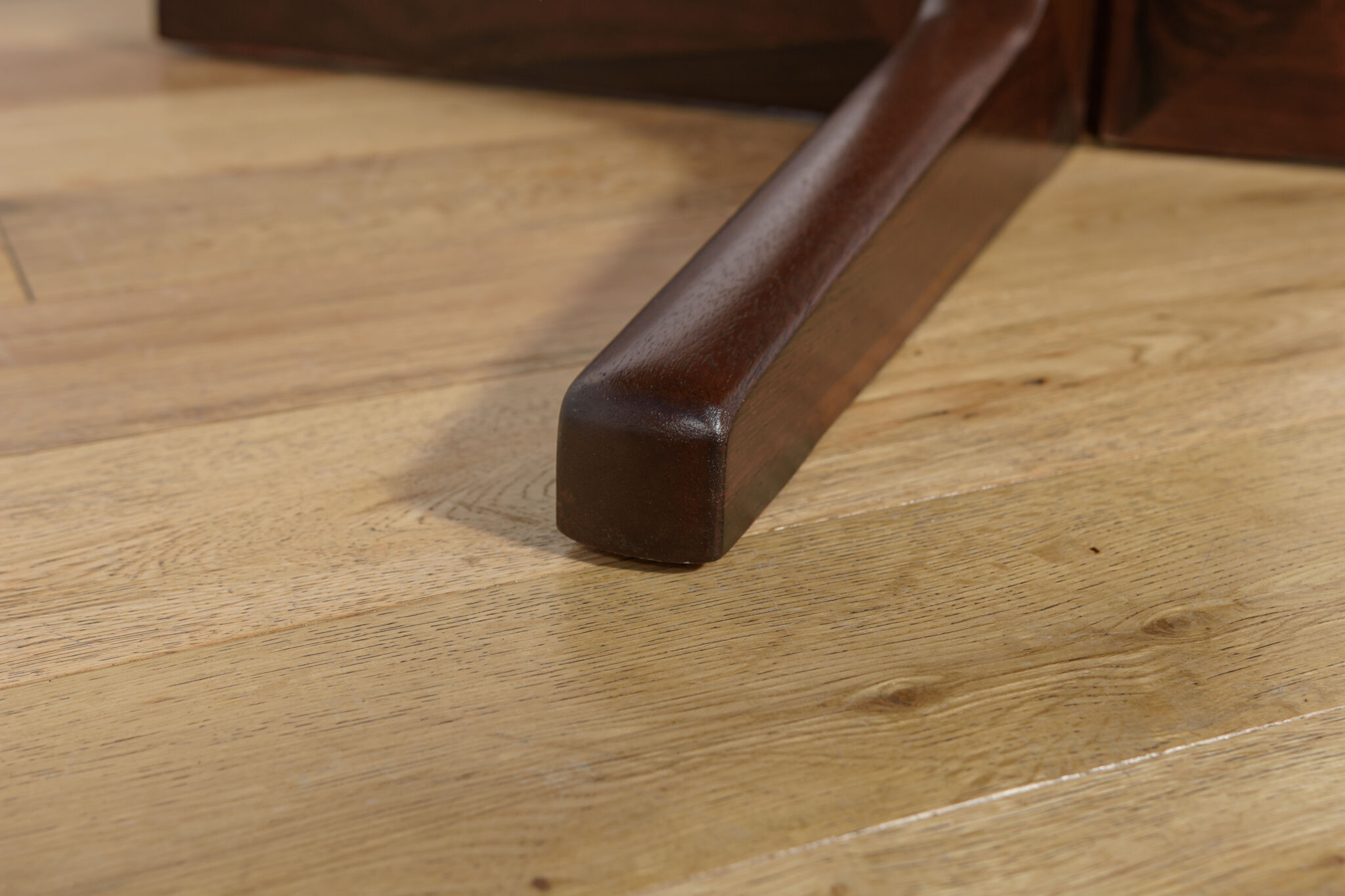 Mid-century round rosewood extendable dining table, Denmark, 1960s