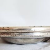 Oval silver-plated metal platters, Christofle