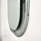 Bauhaus mirror in chrome-plated steel