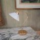 Lampe vintage opaline