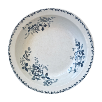 Plat creux en terre de fer Acacia de Moulin des Loups et Hamage
