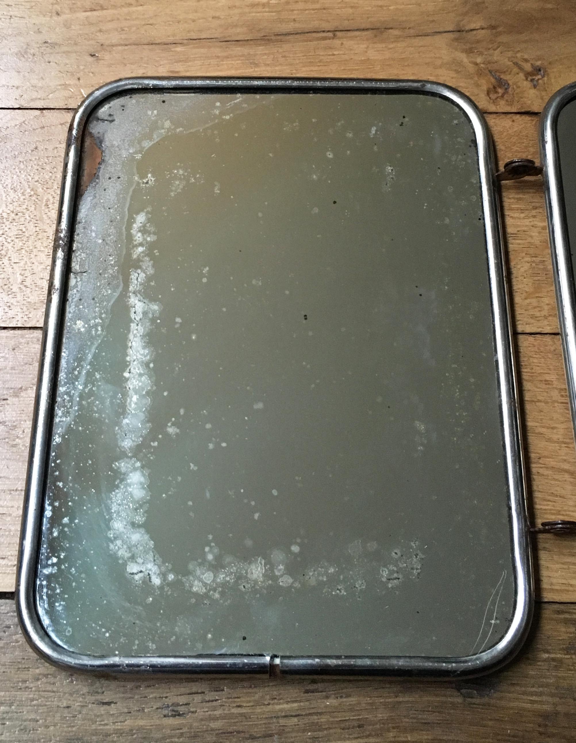 Barber triptych 21x49cm mirror