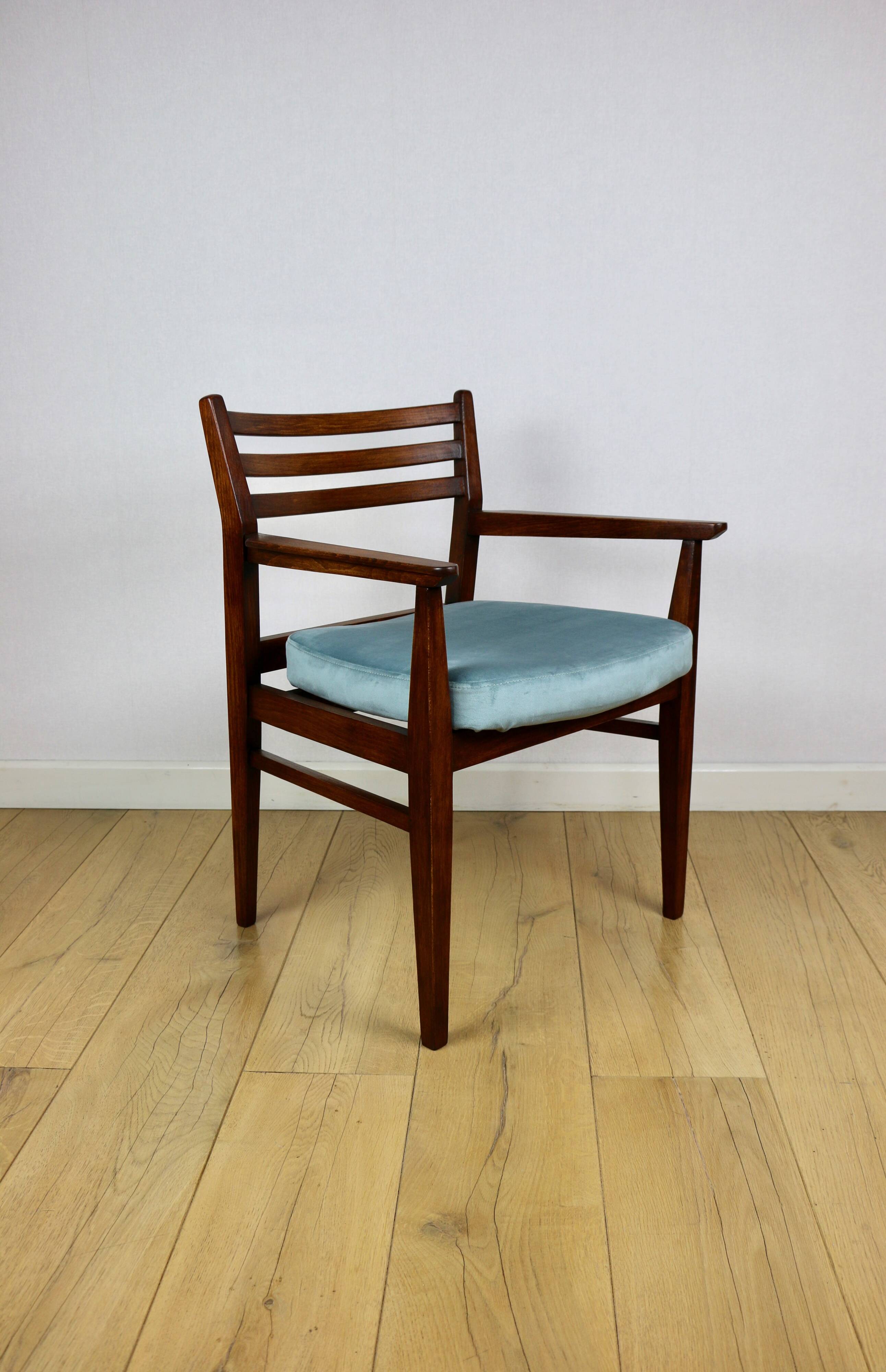 Office armchair vintage - sea turquoise