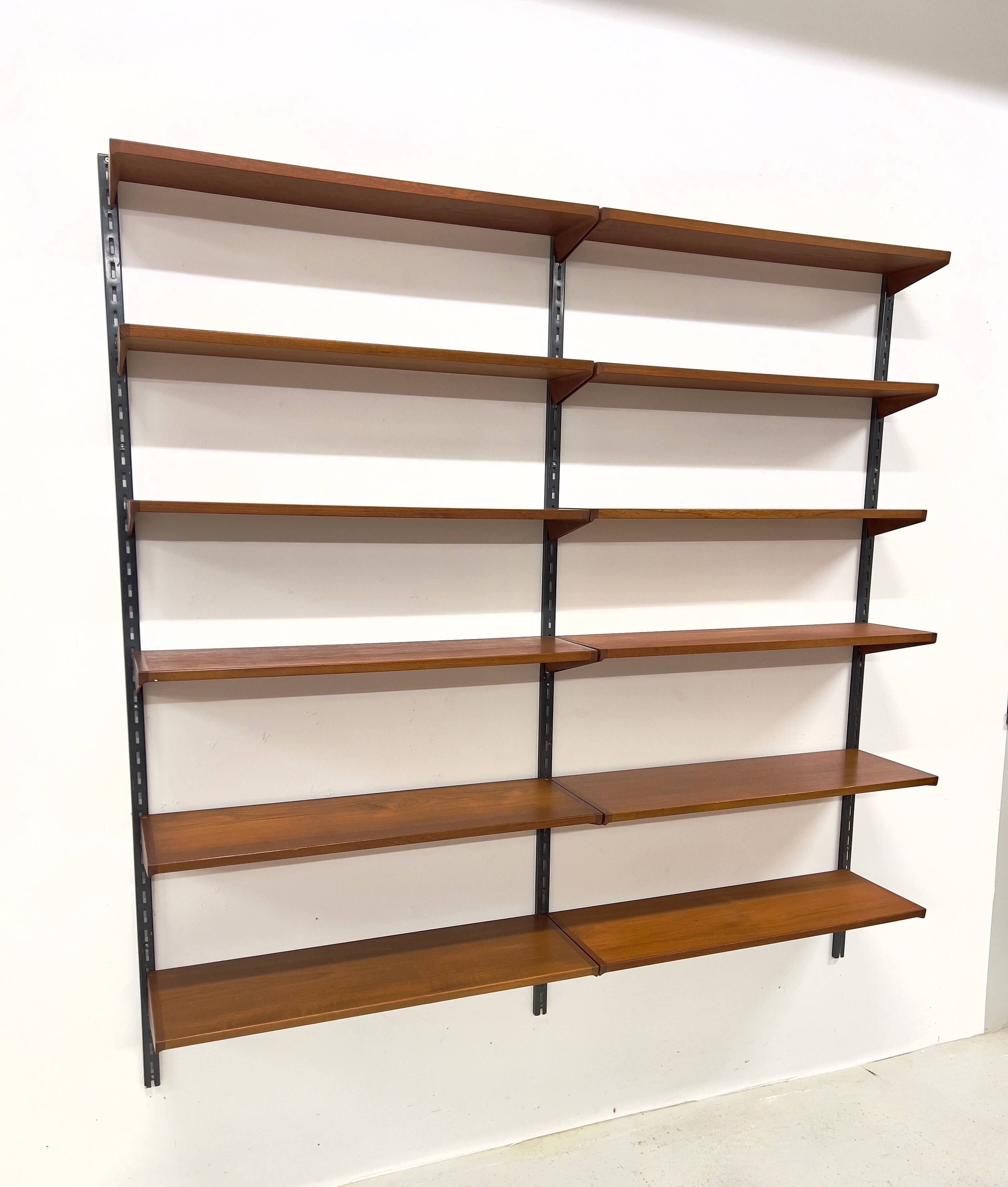 Teak Shelving System By Kai Kristiansen For Feldballes