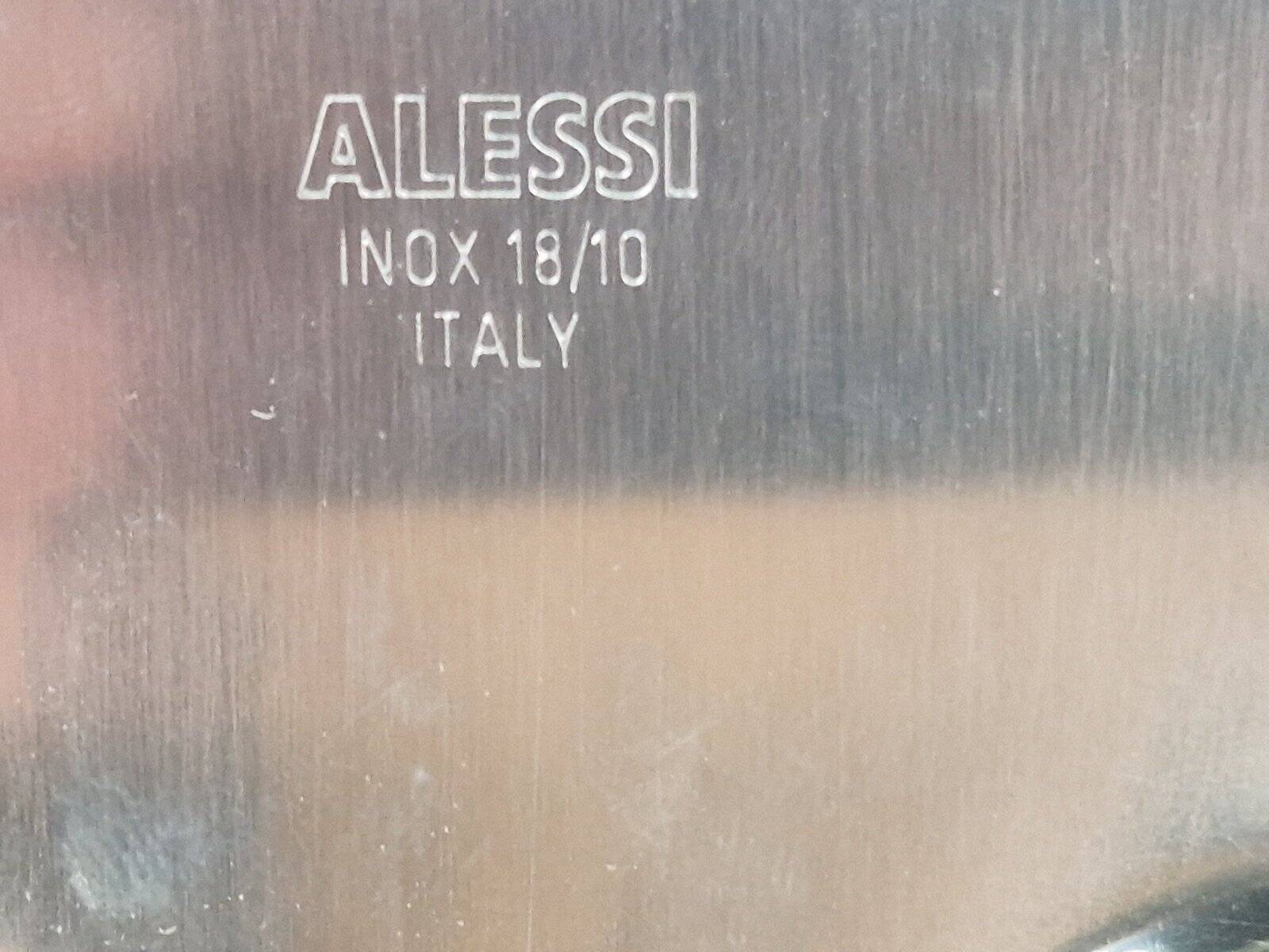 Divided Stainless Steel Tray by Carlo Mazzeri for Alessi, Italy, 1960s