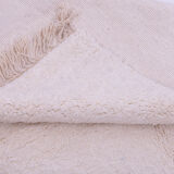 Tapis uni blanc 152x244cm