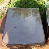 pair of art DECO oak bedside table