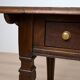 Table d'écriture en chêne néo-renaissance allemande, vers 1890