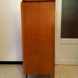 Dresser in rattan feet vintage compass 50s