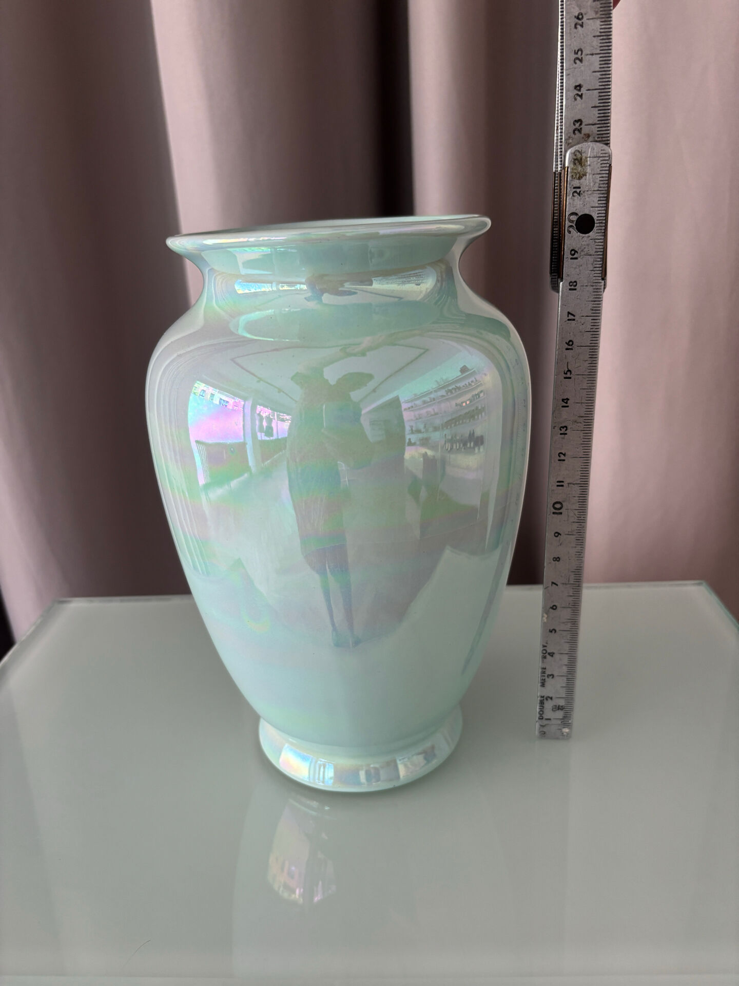 Iridescent Lustre Porcelain Vase | c. 1985–1995