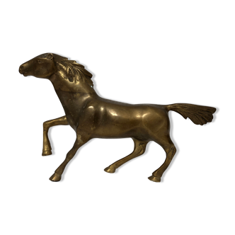 Cheval en laiton Art Deco, 1940