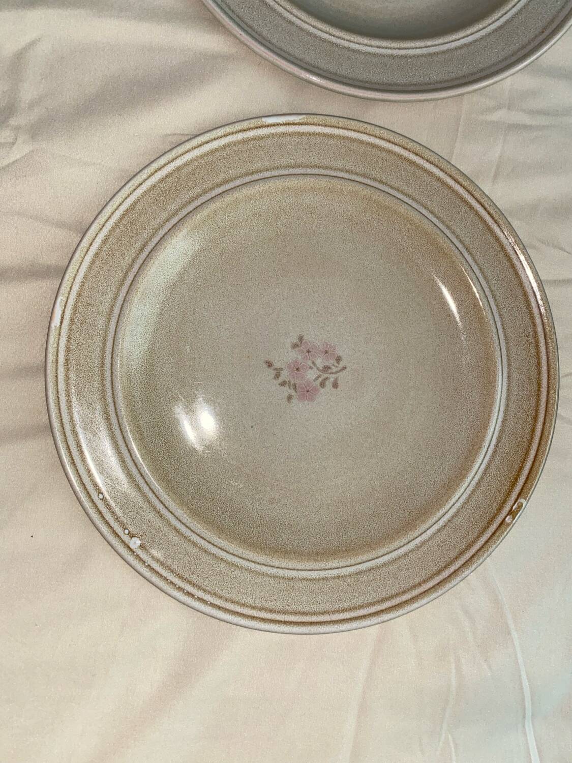 Lot de 6 assiettes à dessert faïencerie de Niderviller